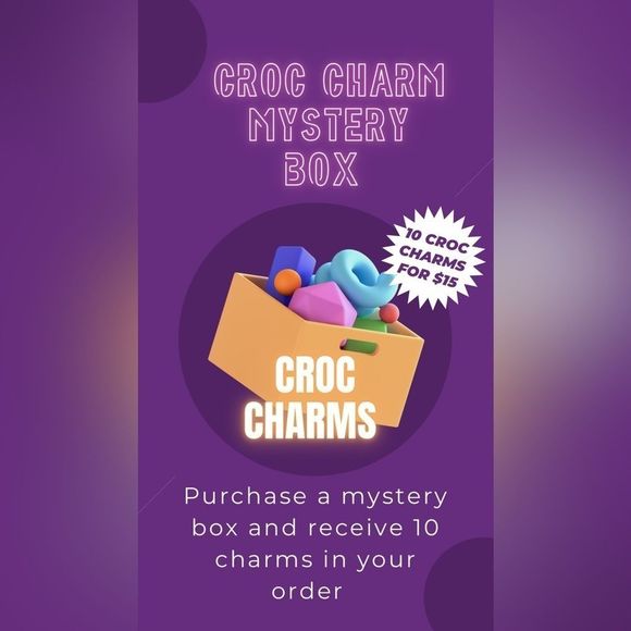 Jibbitz Accessories Mystery Box Croc Charms Poshmark